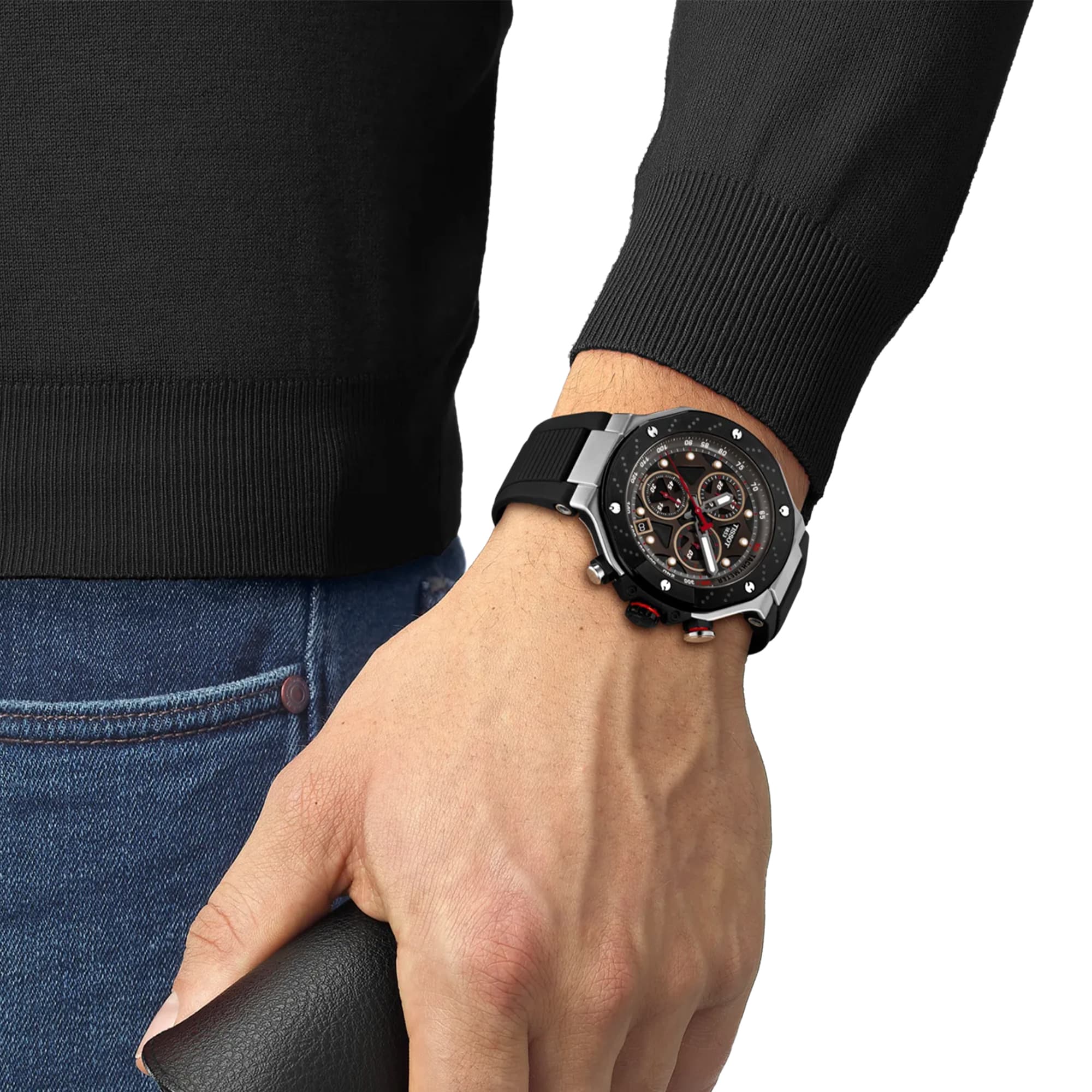 TISSOT
T-Race MotoGP Quartz Chronograph 2025 Limited Edition 45mm Mens Watch Grey
MPN:
T1414172708100