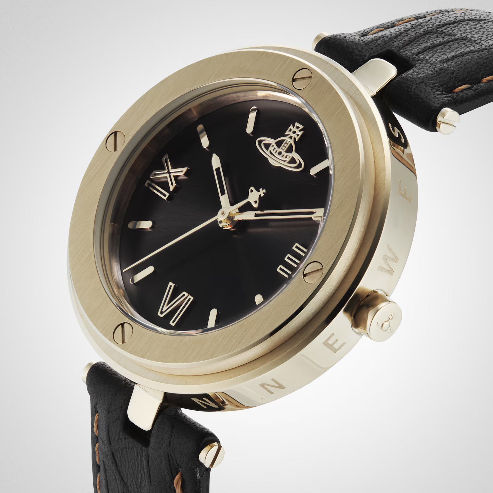 Vivienne Westwood Whitehall Ladies Watch Black 34mm MPN: VV287BKBK