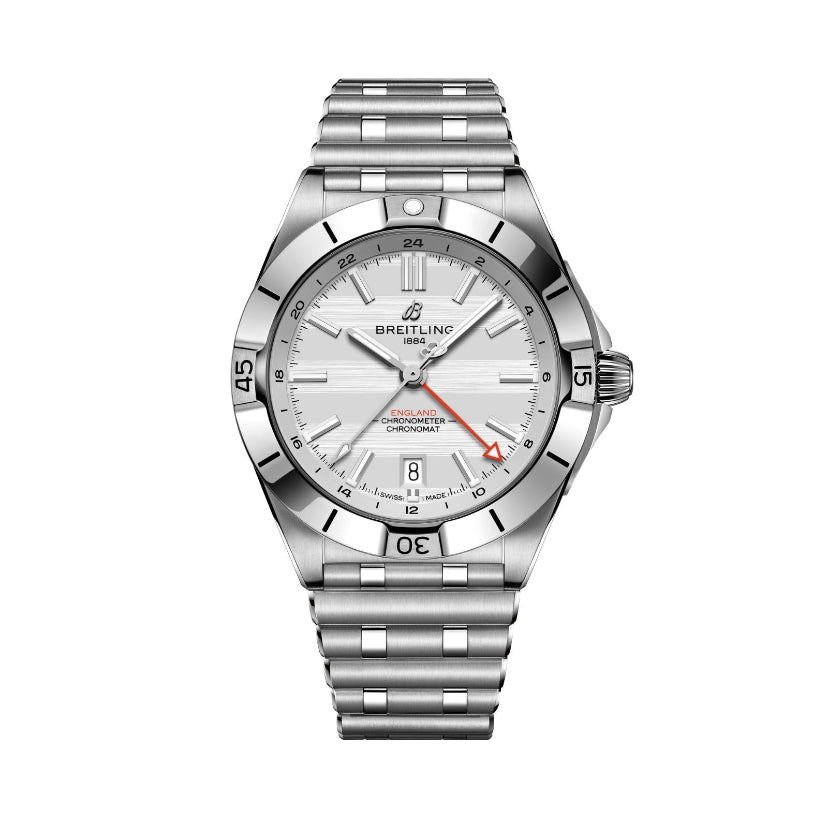 Breitling Chronomat GMT Six Nations England Limited Edition 40mm Men’s Watch – A323985B1A1A1