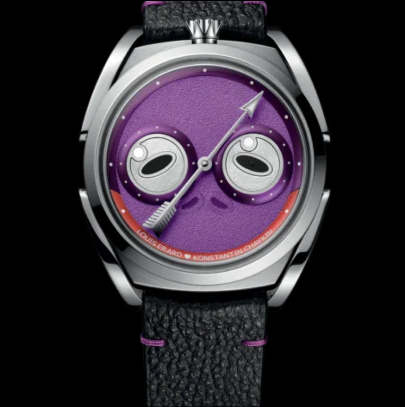 Louis Erard x Konstantin Chaykin Unfrogettable Purple Limited Edition 40mm Men’s Watch – 85340AA02.BVA192