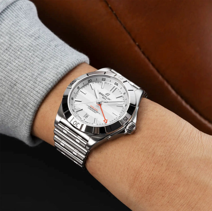 Breitling Chronomat GMT Six Nations England Limited Edition 40mm Men’s Watch – A323985B1A1A1