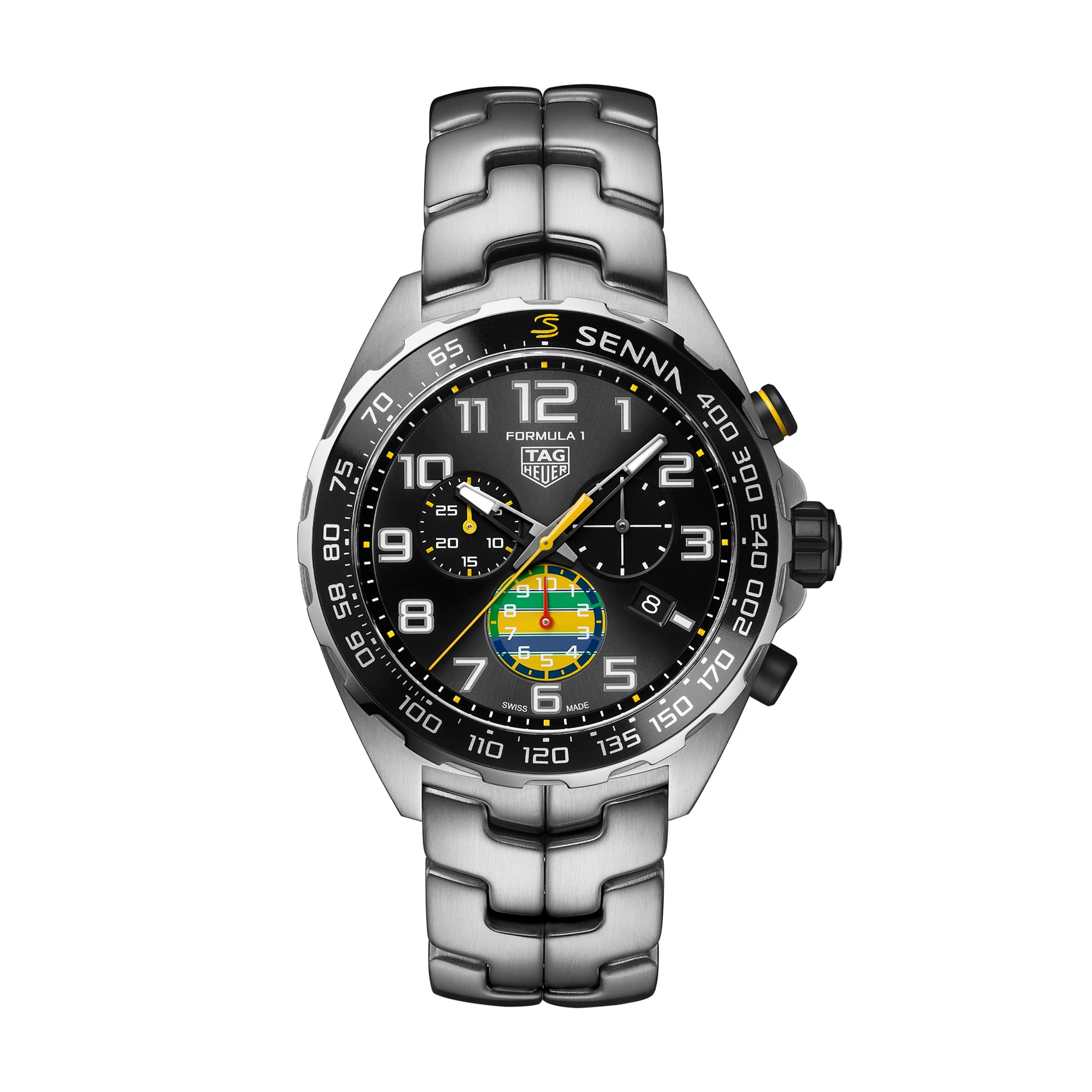 TAG HEUER
TAG Heuer Formula 1 Quartz Chronograph x Senna Special Edition