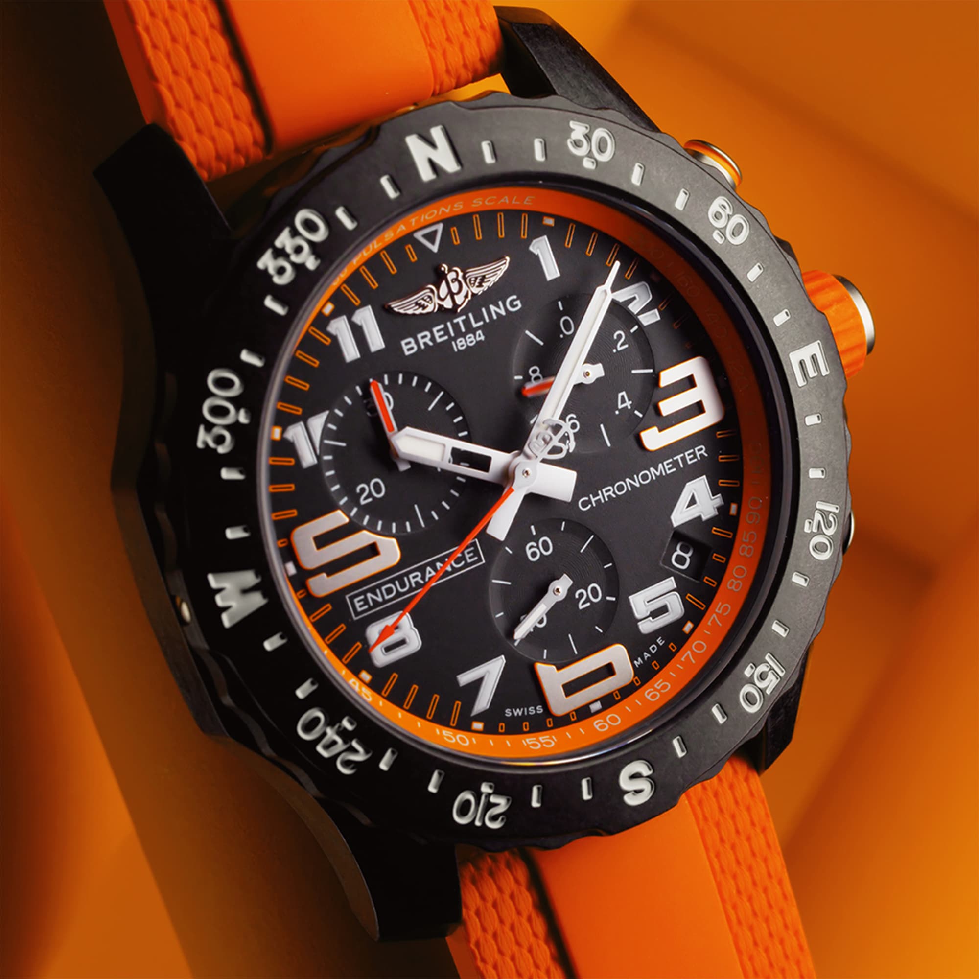 Breitling Endurance Pro 44 Orange