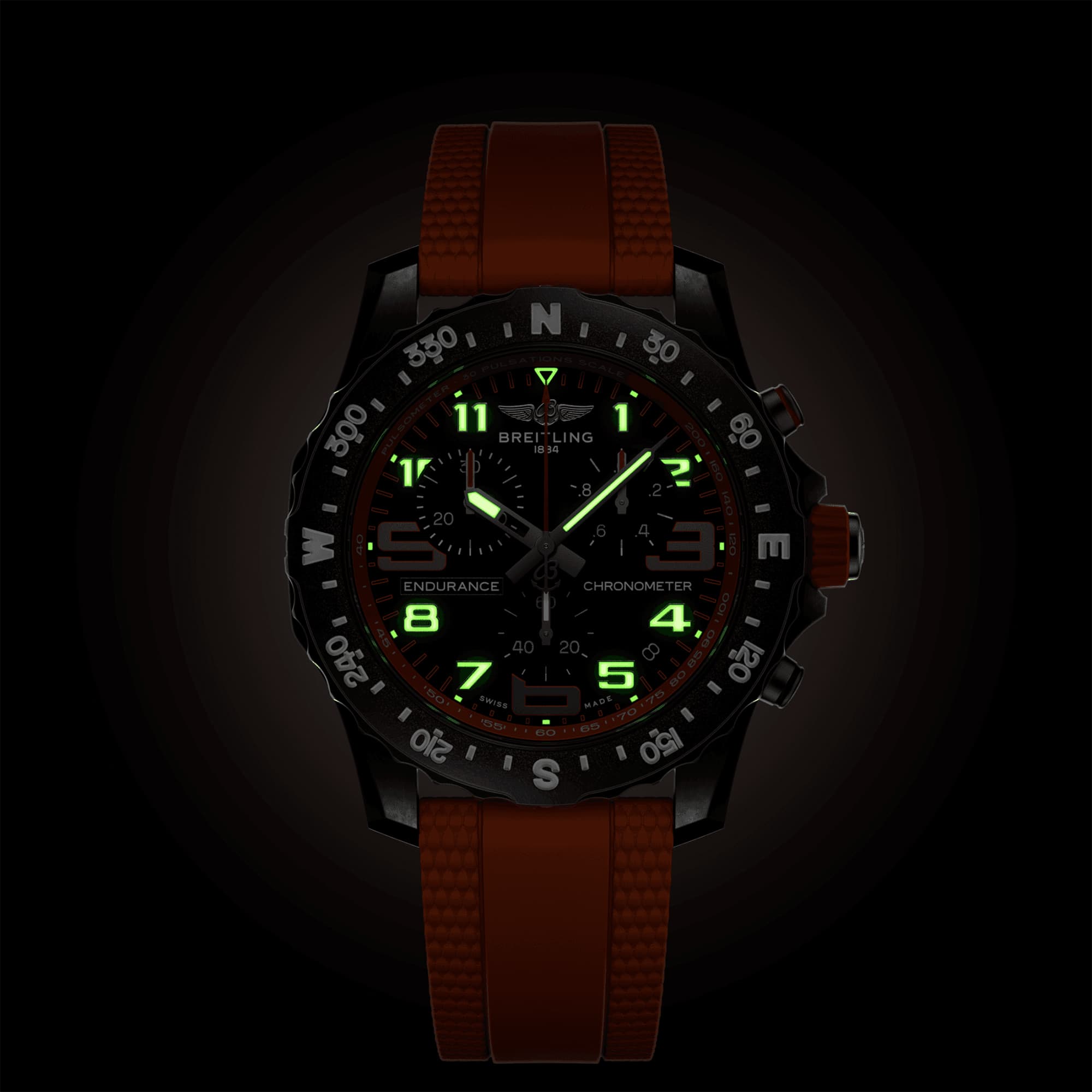 Breitling Endurance Pro 44 Orange