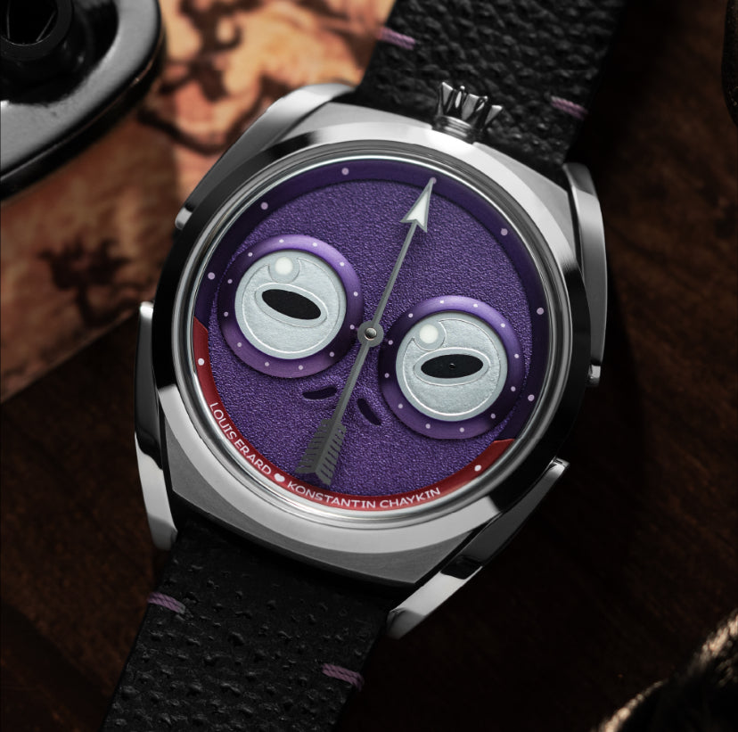 Louis Erard x Konstantin Chaykin Unfrogettable Purple Limited Edition 40mm Men’s Watch – 85340AA02.BVA192