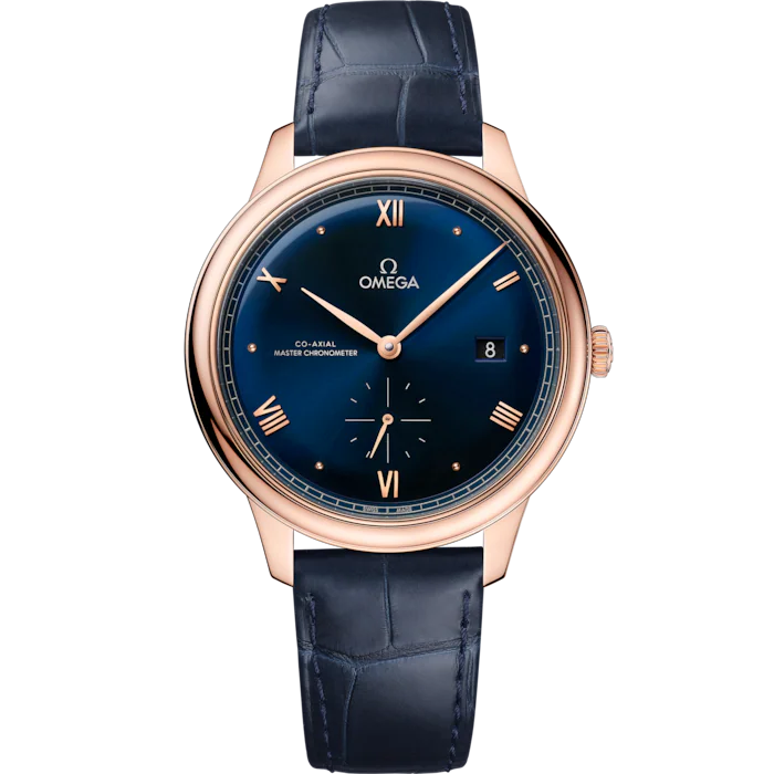 DE VILLE
PRESTIGE
41 mm, Sedna™ gold on leather strap