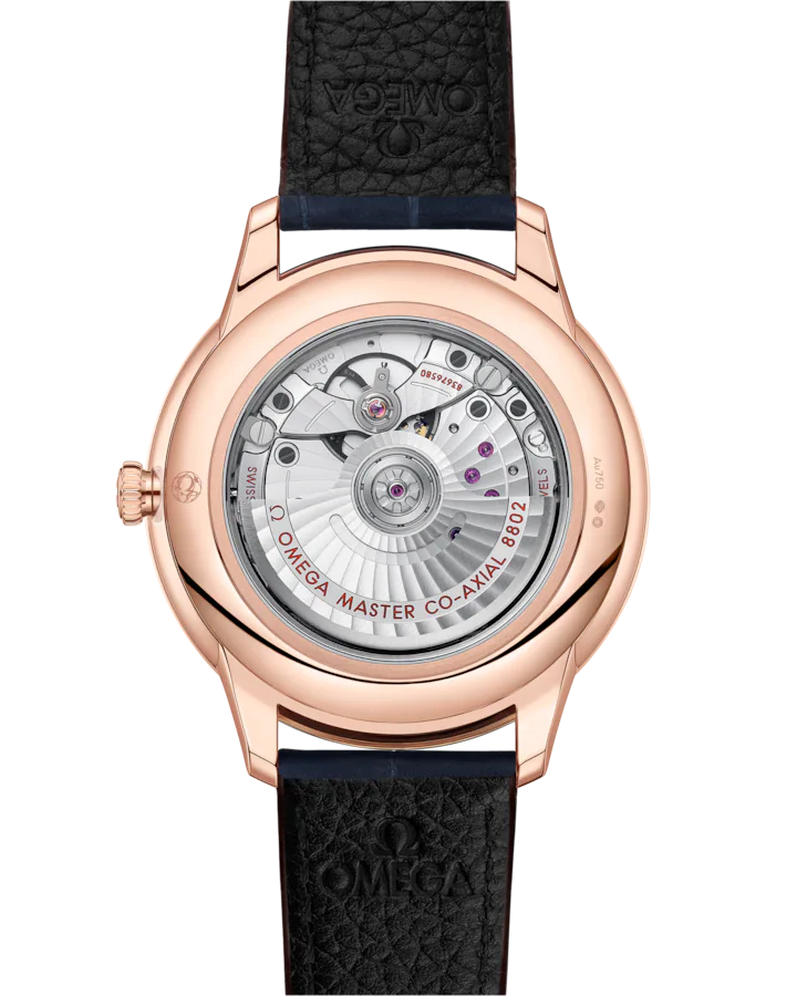 DE VILLE
PRESTIGE
41 mm, Sedna™ gold on leather strap